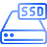 SSD web hosting storage